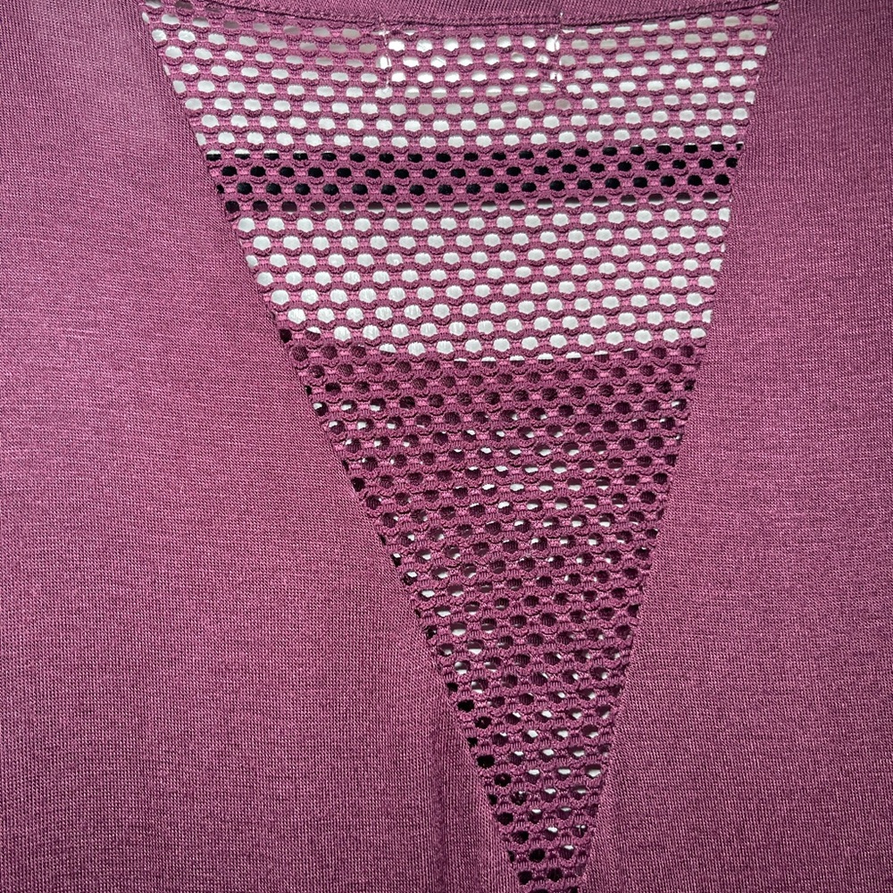 Glitz Women's Long Sleeve Purple Knit Top - Picture 10 of 12